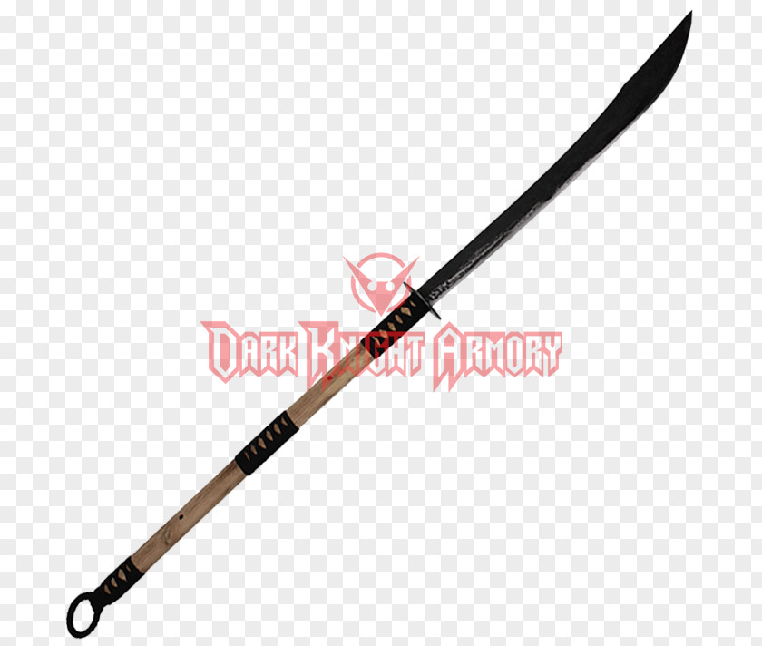 Sword Naginata Pole Weapon Japan PNG