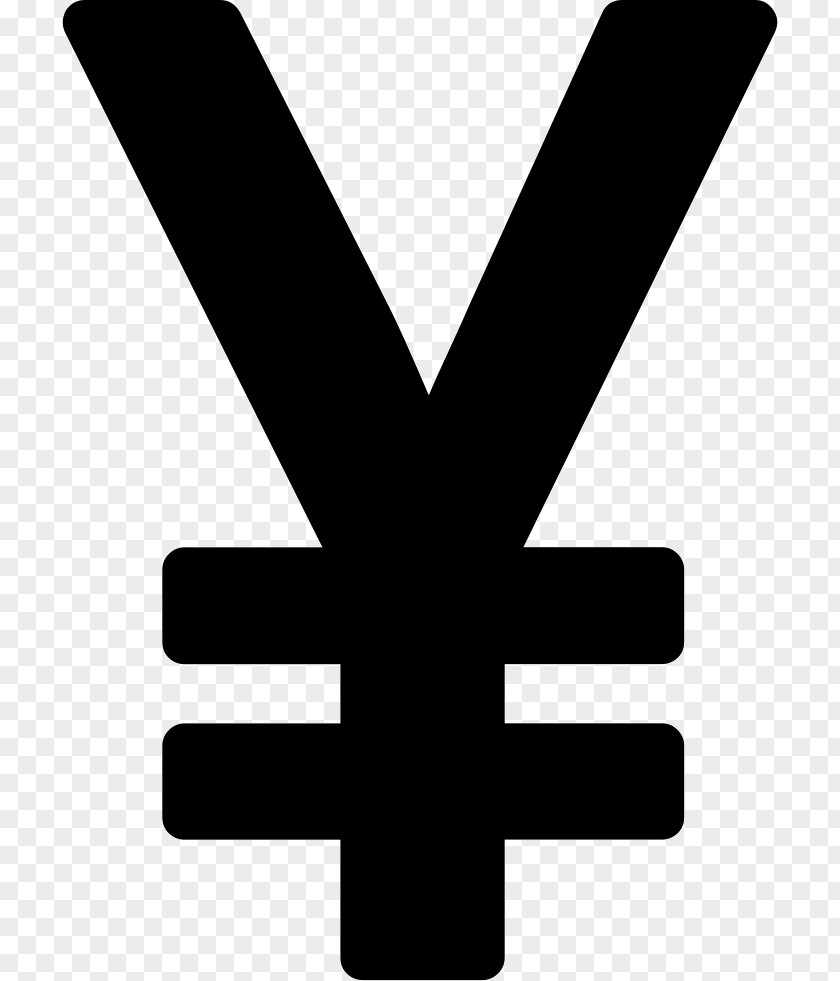 Symbol Yen Sign Currency Japanese Renminbi Vector Graphics PNG