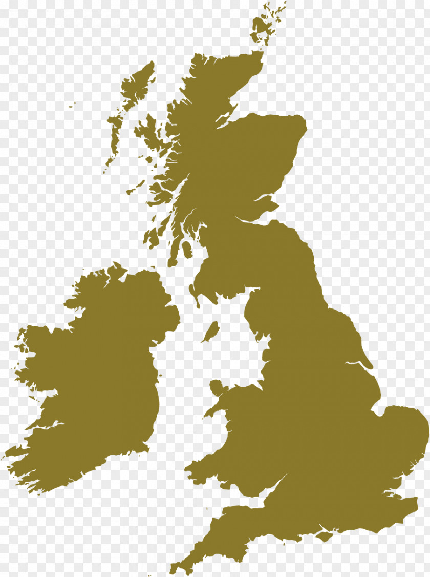 United Kingdom England British Isles Blank Map Business PNG