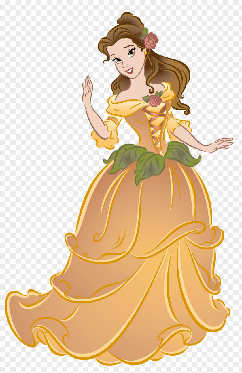 Cinderella Belle Beast Ariel Disney Princess PNG