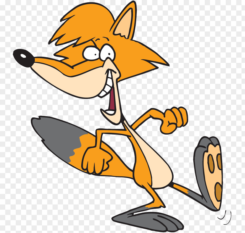 Fox Cartoon Drawing Clip Art PNG