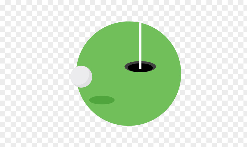 Golf Flag And Ball Icon Olympic Games Course Sport PNG
