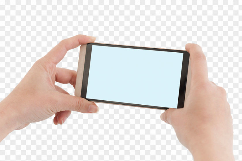 Hands Holding A Mobile Phone Smartphone MIUI PNG