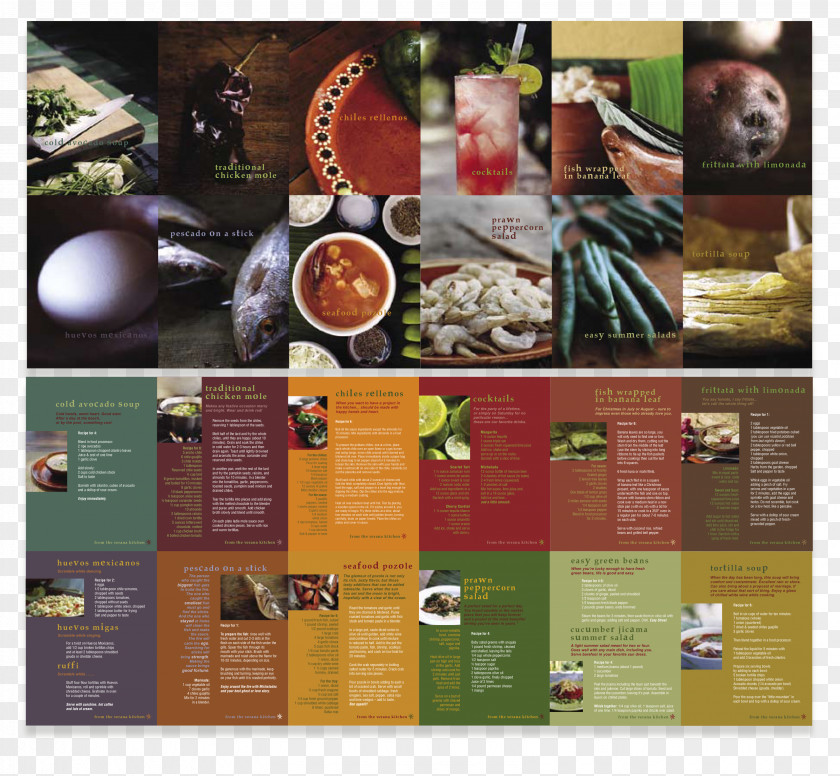 Design Recipe Brochure Service Company PNG