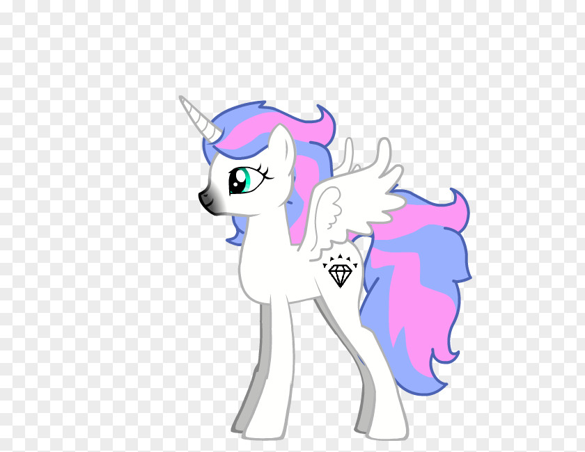Diamond Shine Pony Horse Unicorn Clip Art PNG