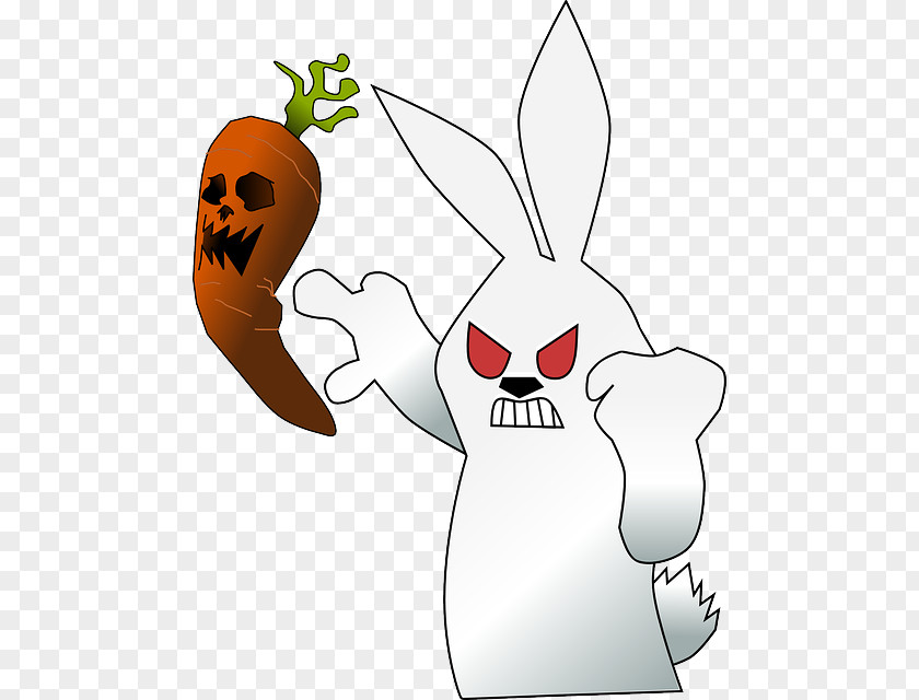 Halloween Cartoon Characters Clip Art Holland Lop Openclipart Rabbit PNG