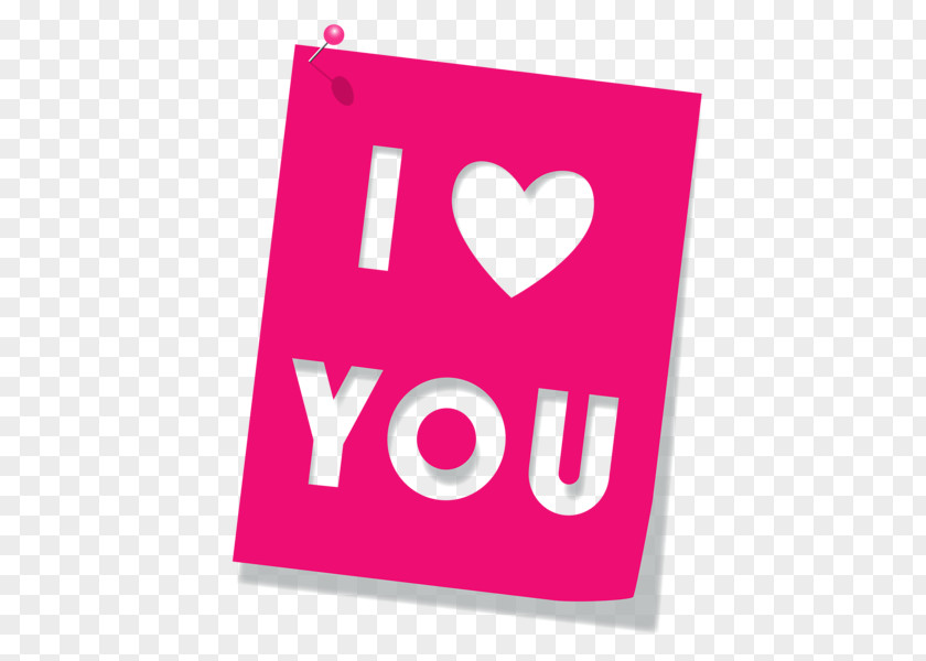 I Love You Font Heart Clip Art PNG