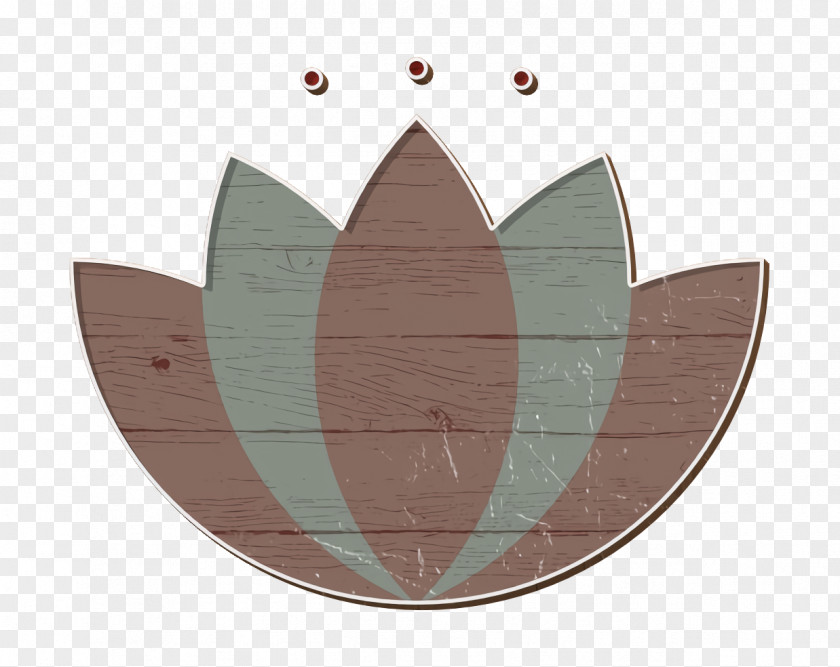 Lotus Icon Japanese Color PNG