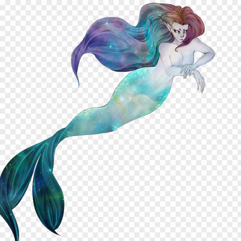 Mermaid Legendary Creature Art Bestiary PNG