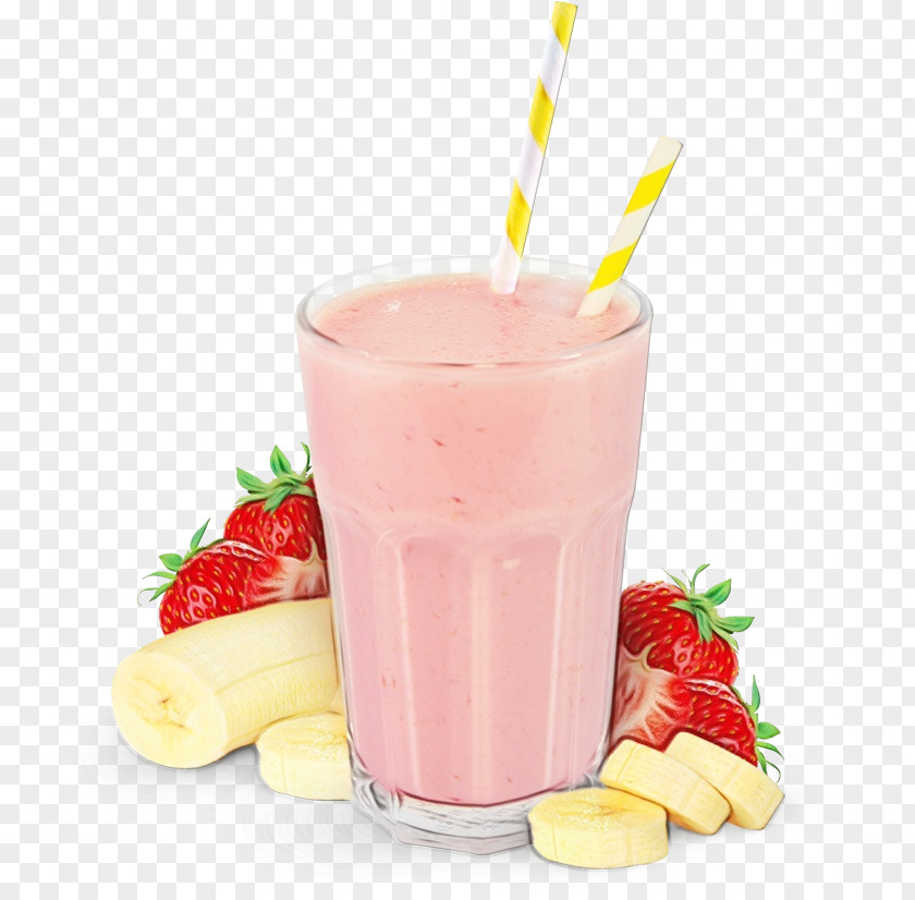 Batida Strawberry Milkshake PNG