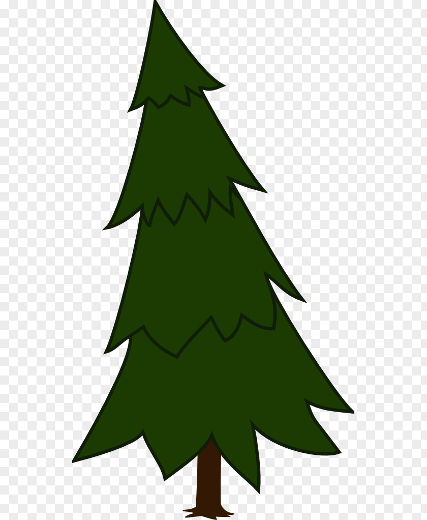Christmas Tree Clipart Pine Spruce Clip Art PNG