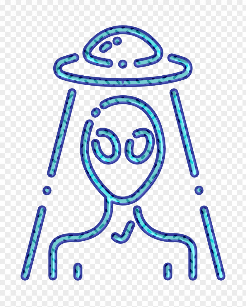 Line Art Visitor Icon Alien Extraterrestrial Fiction PNG