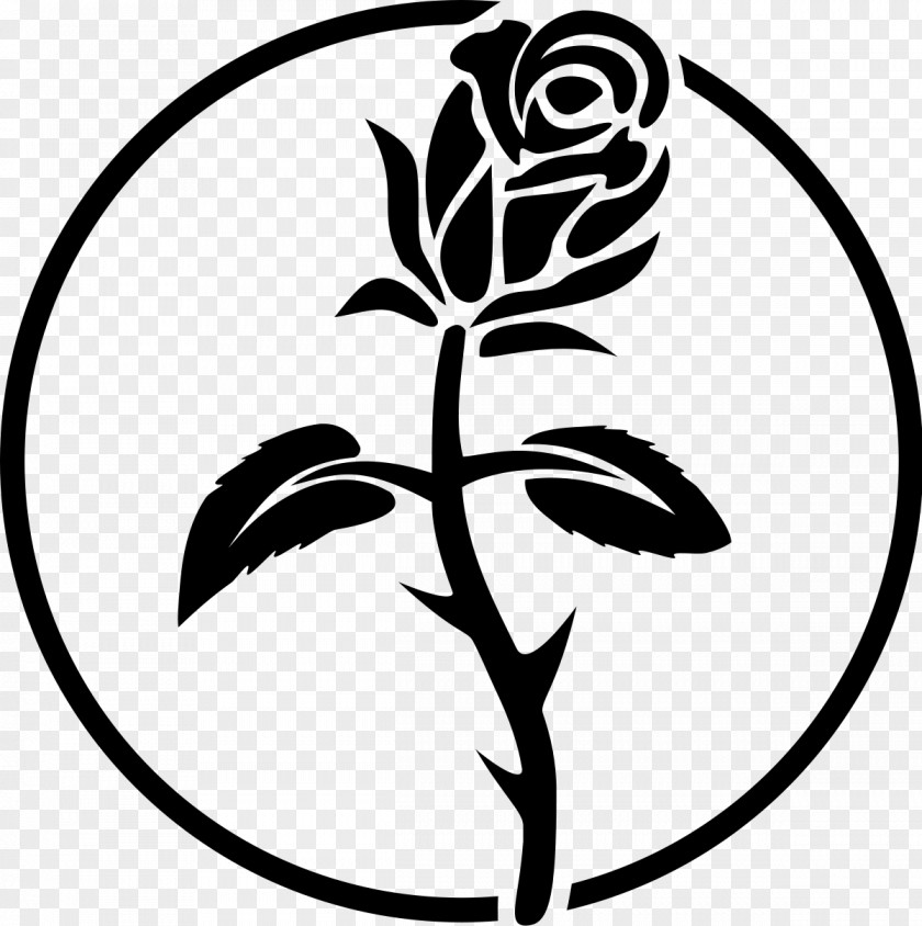 Rose Tattoo Black Anarchist Federation Anarchism Symbol PNG
