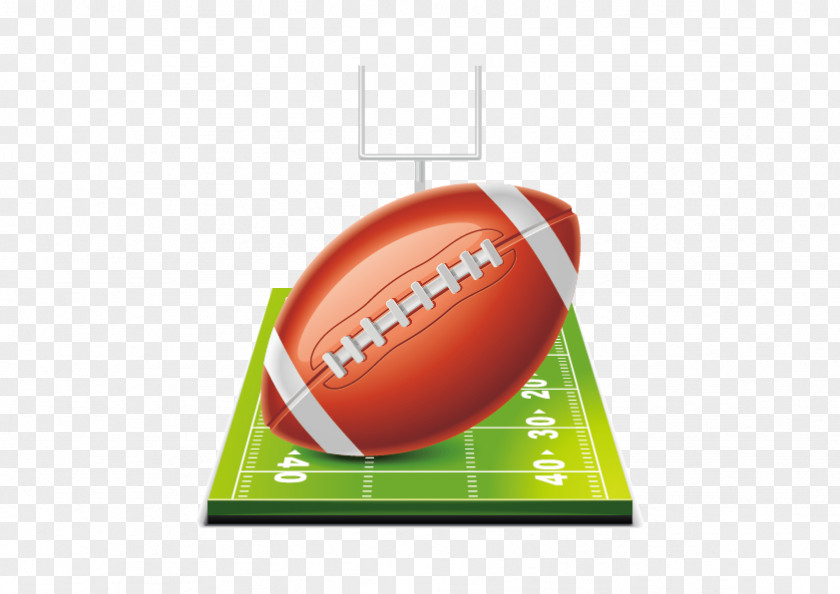 Vector Football Ball Game American Sport PNG