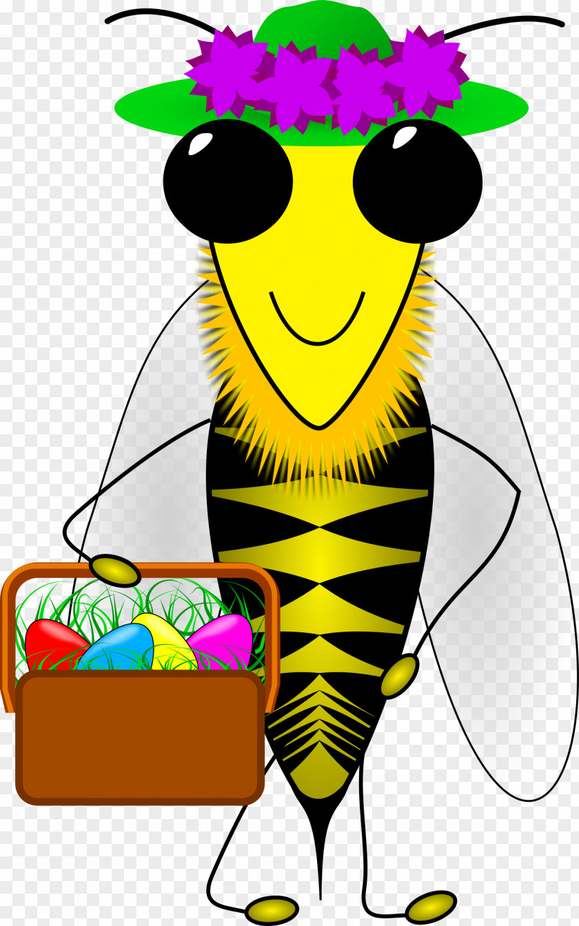 Bee Easter Bunny Clip Art PNG