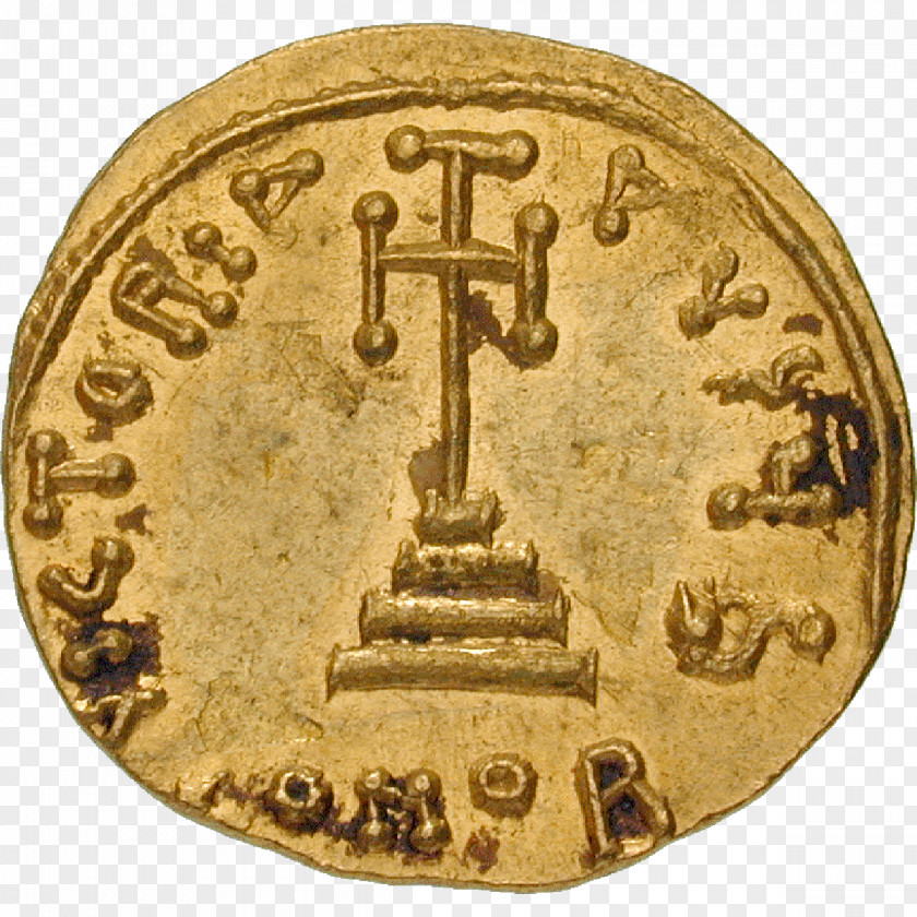 Coin Byzantine Empire Aureus Gold Solidus PNG