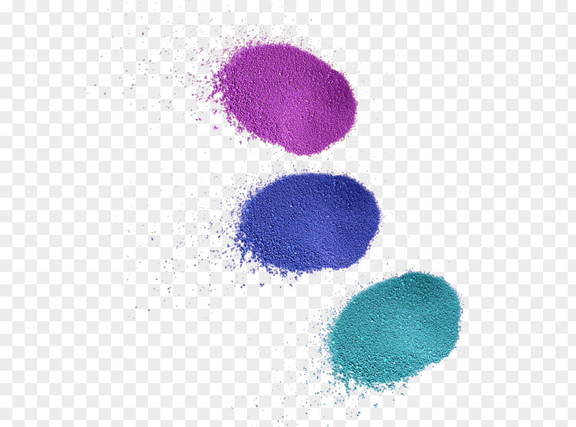Color Pigment Cobalt Blue Purple Turquoise PNG