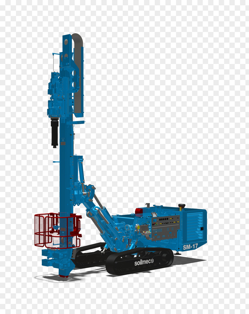 Crane Machine Drilling Rig Soilmec Augers Deep Foundation PNG