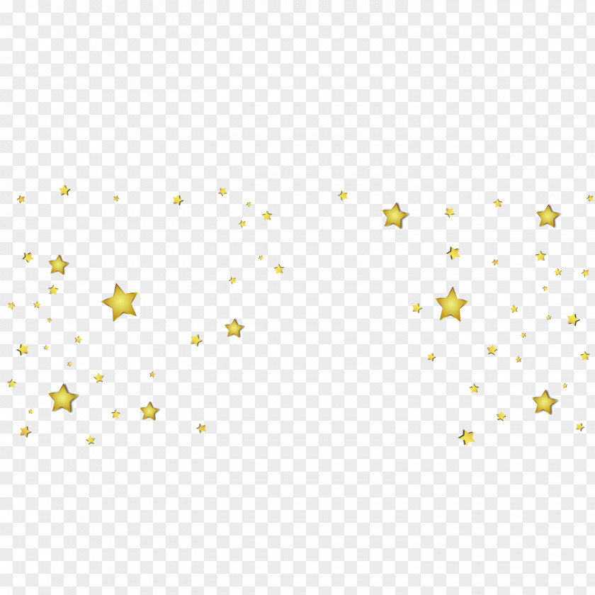 Dazzling Star Spot Sky Petal Font PNG