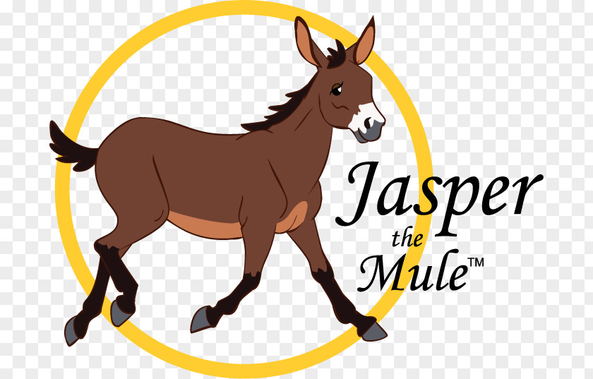 Donkey Mule Mare Foal Clip Art PNG