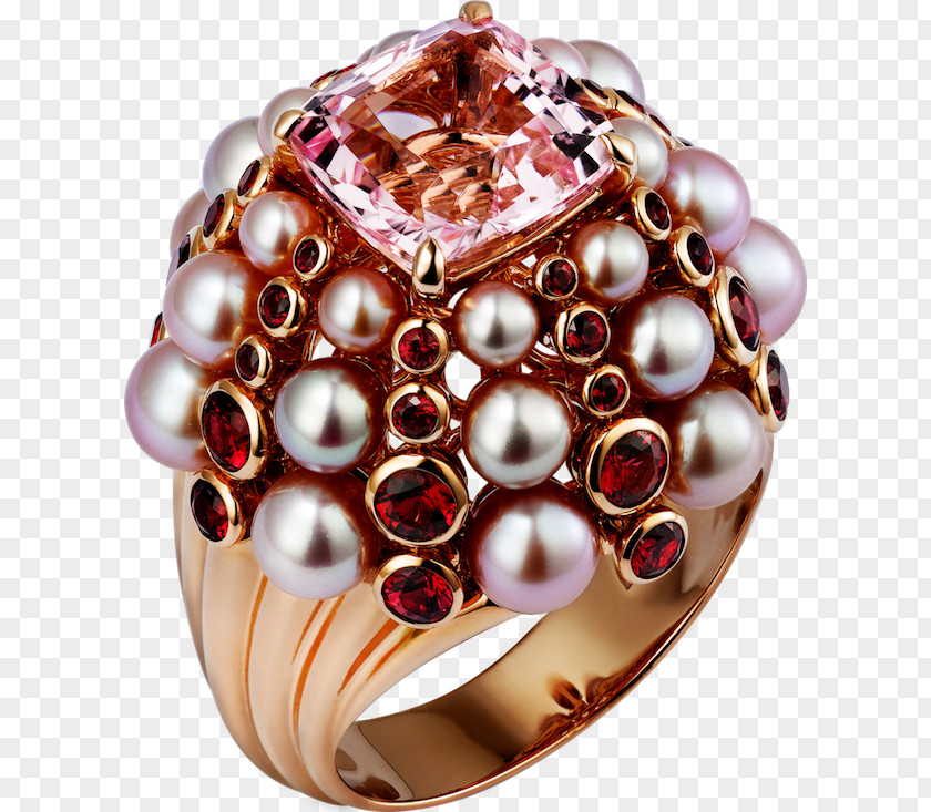 Met Gala Pearl Ring Cartier Jewellery Gold PNG