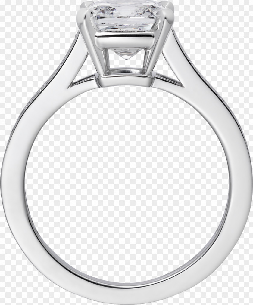 Ring Diamond Solitaire Brilliant Carat PNG