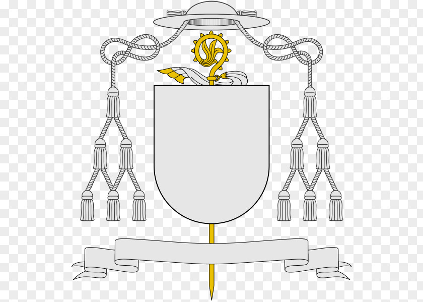 Titular Bishop Coat Of Arms Archbishop Diocese PNG