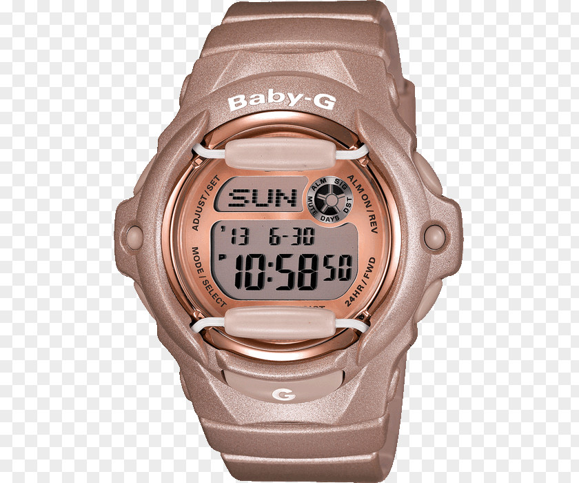 Watch G-Shock Strap Casio Baby-G BG169G Shock-resistant PNG