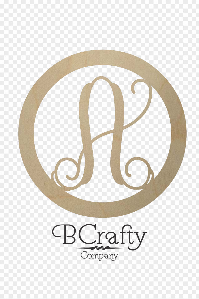 Bcrafty Monogram Letter Initial Alphabet Font PNG