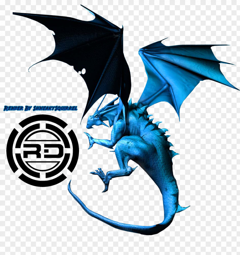 Dragon Rendering Digital Data PNG