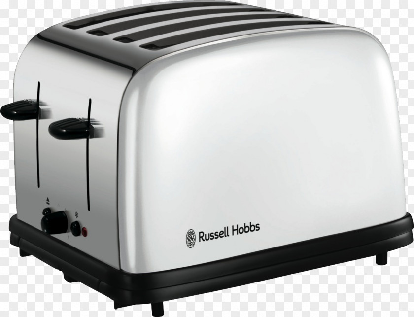 Kitchen Russell Hobbs 4 Slice Toaster Home Appliance PNG
