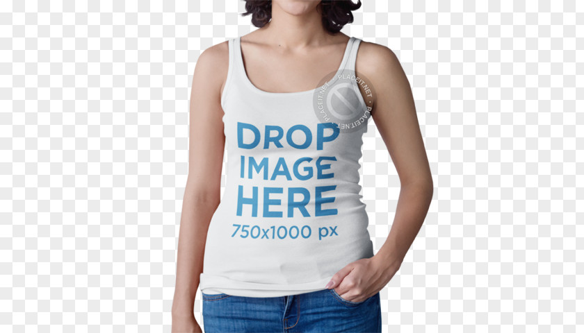 Muscle Shirt T-shirt Mockup Tanktop Graphic Design PNG