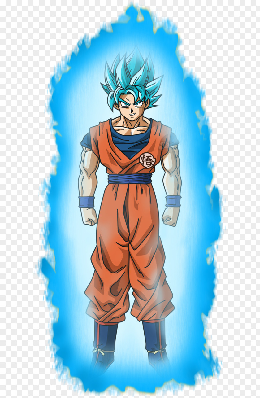 Blue Aura Goku Vegeta Majin Buu Gohan Goten PNG