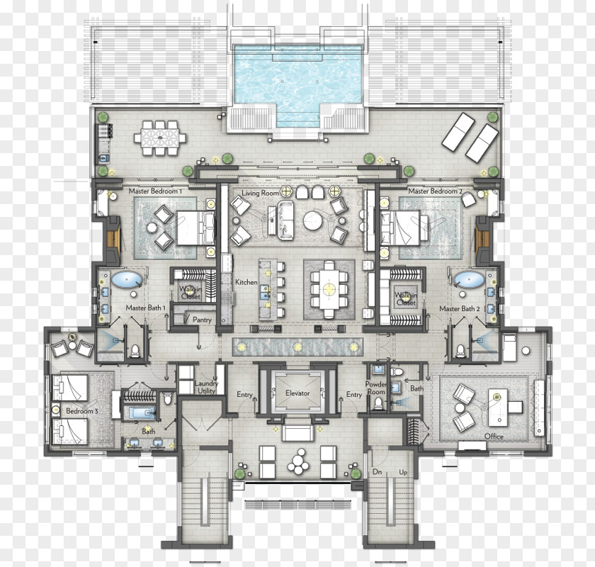 Building Floor Plan Penthouse Apartment Loft PNG