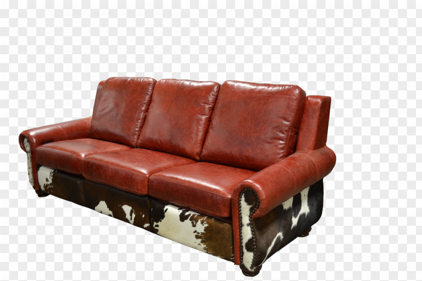 Chair Loveseat Couch Leather Furniture PNG