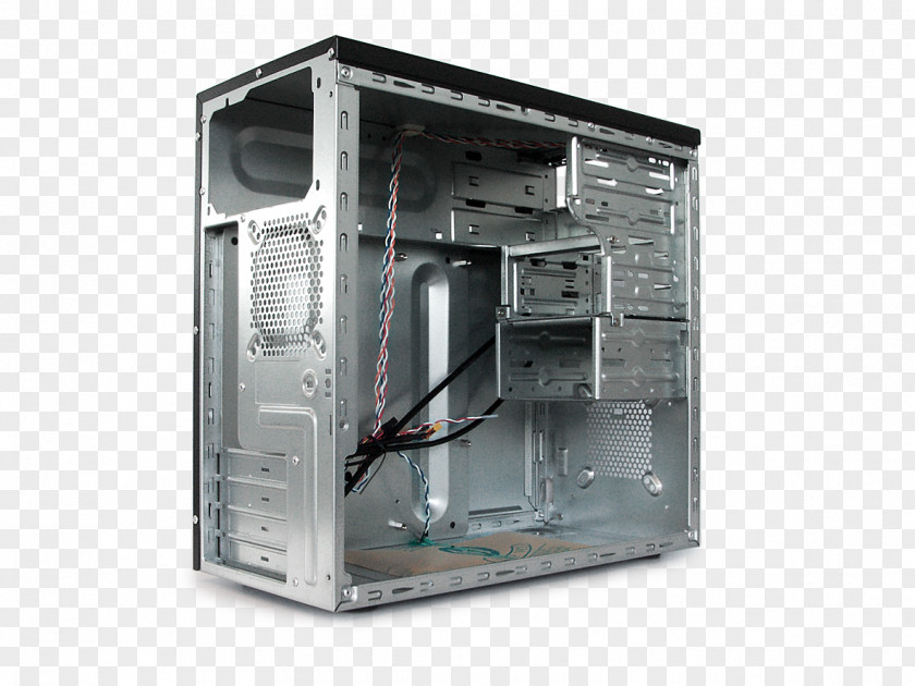 Computer Cases & Housings Brushed Metal MicroATX Color PNG