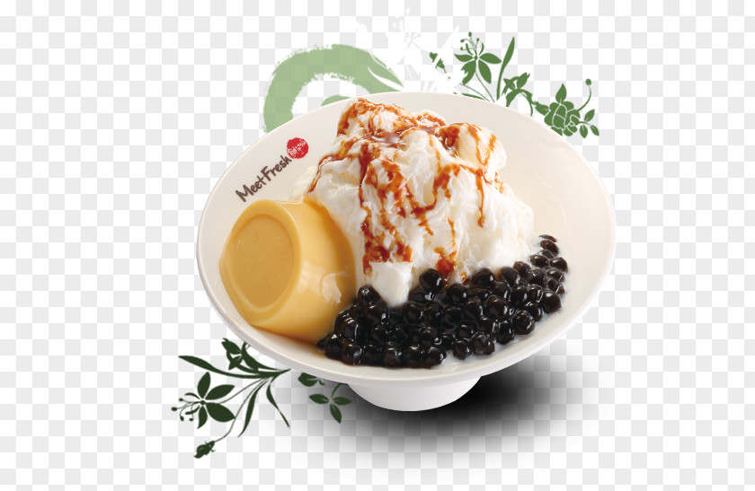 Ice Cream Balls Frozen Dessert Meet Fresh Taro Ball Dish PNG