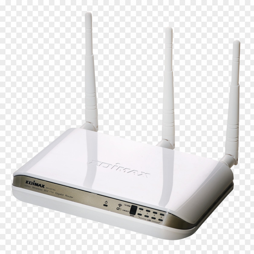 Wired Router Wireless Edimax BR-6574N 300Mbps 802.11b/g/n Gigabit Broadband With Built-in 1WAN 4LAN 10/100/1000Mbps Ethernet Ports DSL Modem PNG