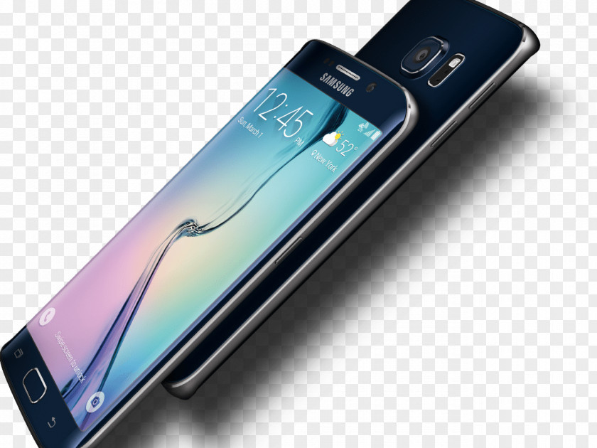 Edge Samsung Galaxy Note 5 S6 Mobile World Congress Smartphone PNG