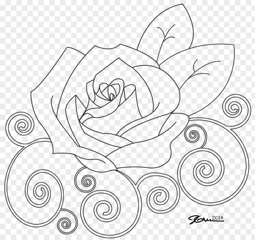 Rose Lines Line Art Drawing Visual Arts PNG
