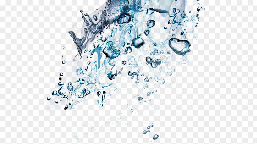 Water Carbonated Drop PNG