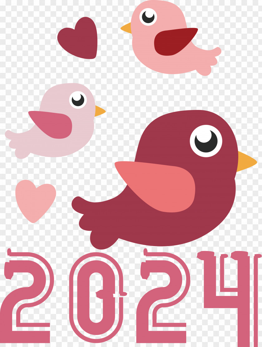Birds Cartoon Logo Beak Line PNG