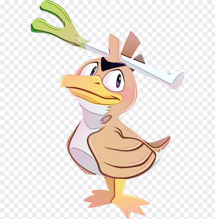 Cartoon Animation Bird Water Duck PNG