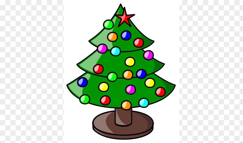 Christmas Clipart Tree Santa Claus Decoration Clip Art PNG