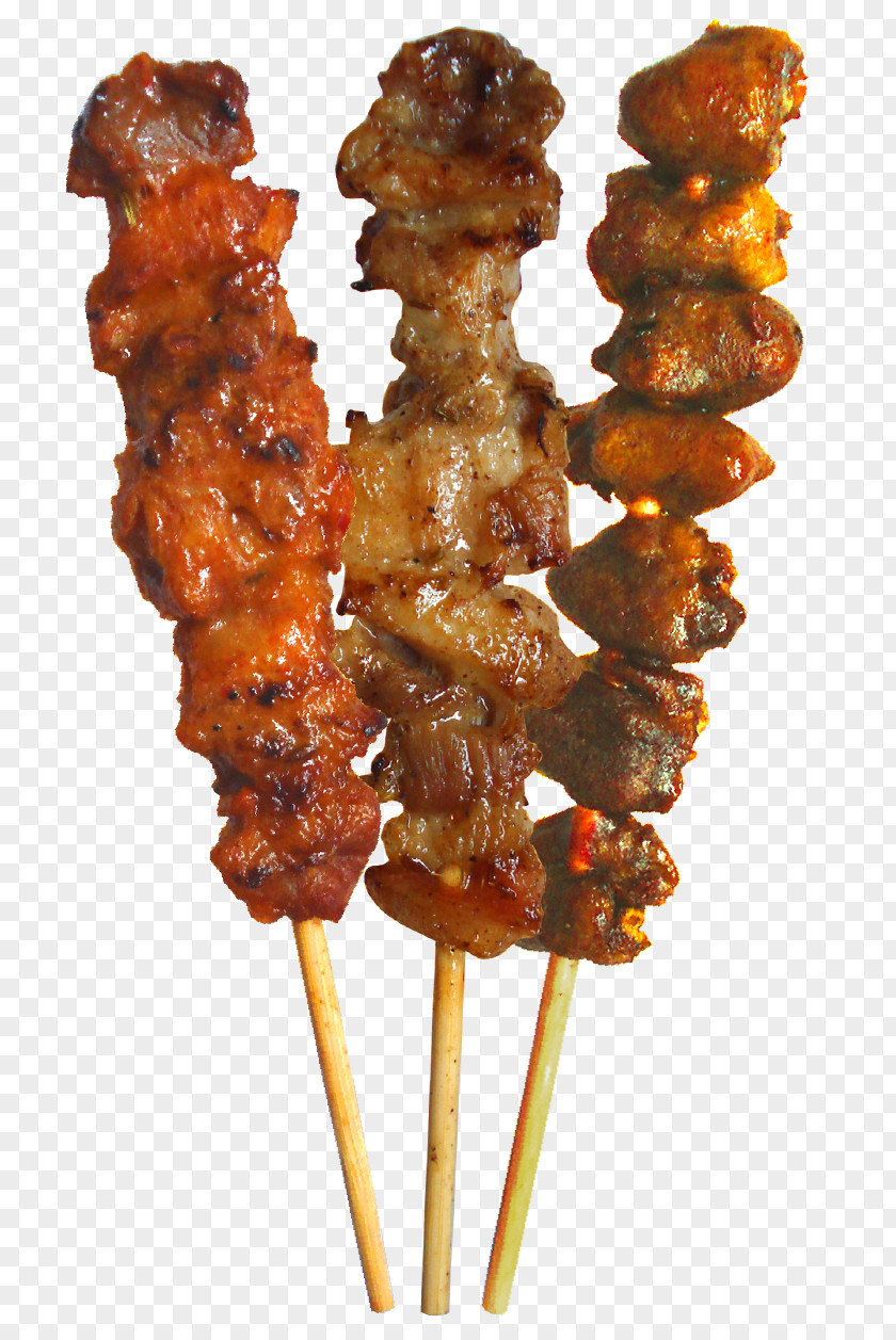 Delicious Grilled Chicken Barbecue Chuan Skewer Satay PNG