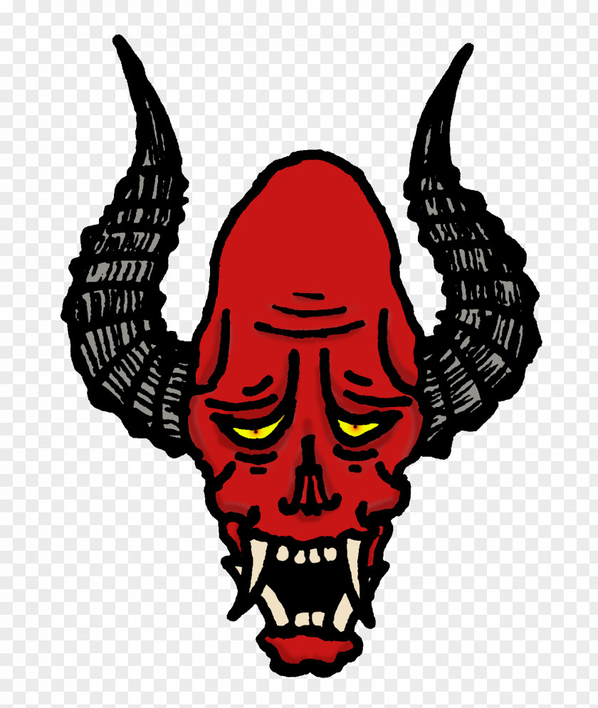 Demon Skull Legendary Creature Clip Art PNG