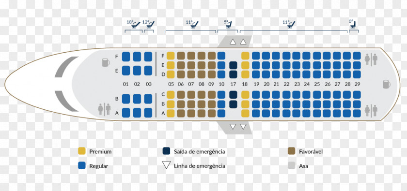 Nautical Mile Boeing 737 Aircraft Seat Map Airplane PNG