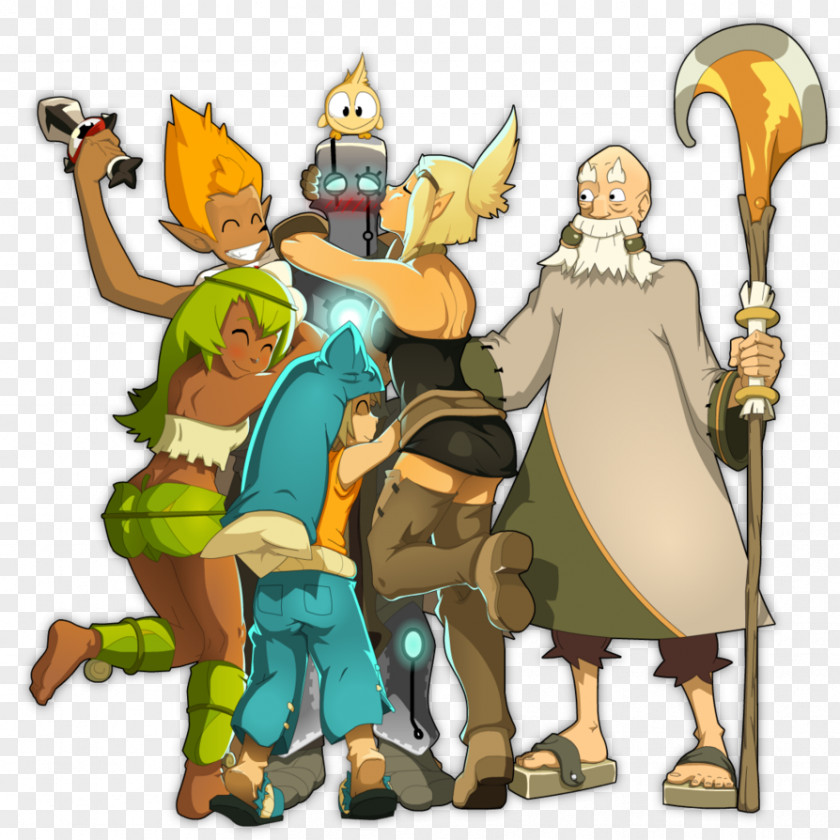 Wakfu Fan Art Drawing Model Sheet PNG