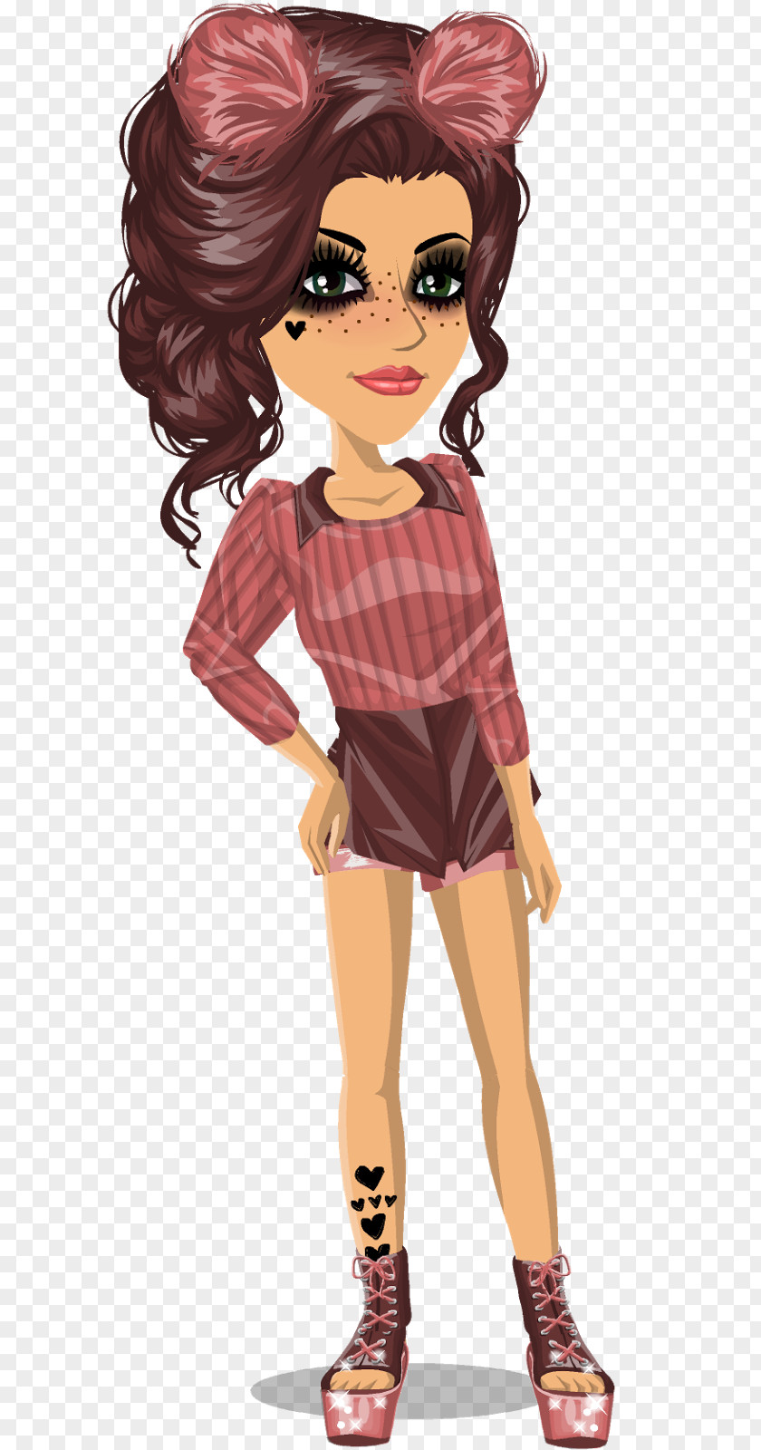 Autumn Clothes MovieStarPlanet Character Design Animation PNG