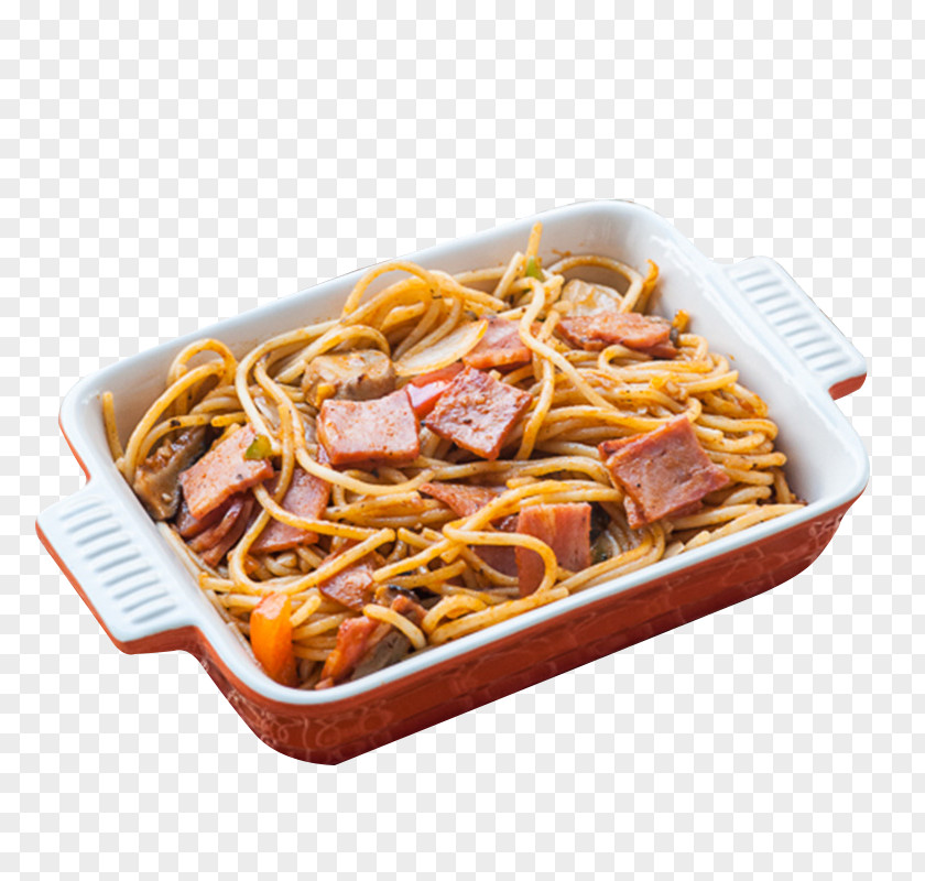 Baked Ham Rice Surface Material Baking Spaghetti Casserole PNG